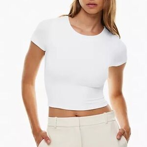 Babaton CONTOUR CREW T-SHIRT NWOT